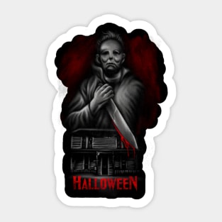 Michael myers halloween Sticker